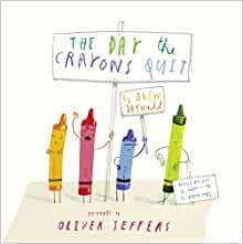 The Day the Crayons Quit Book