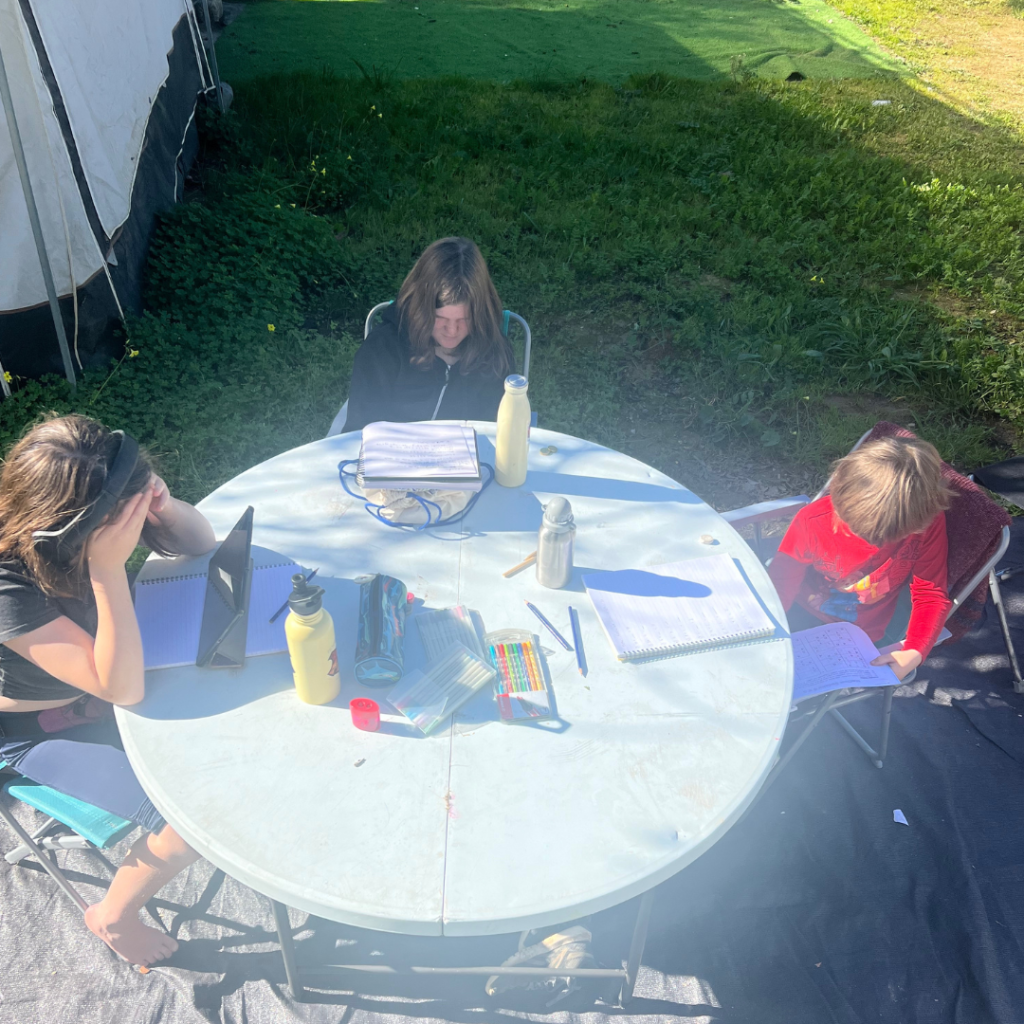Roadschooling using KS3 Maths Apps on the go